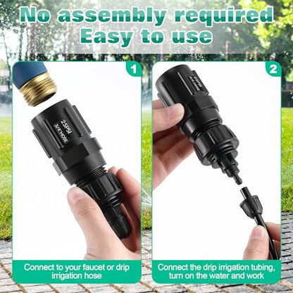 6 Set 25 PSI Drip Irrigation Pressure Regulator Kit