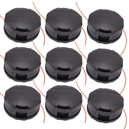 VIABRICO Trimmer Head Compatible for Echo Speed Feed 400 Bump SRM-225 SRM-210 SRM-230 Pas225 Pas210 Pas211 Weed Eater Head Replacement 10 Pack - size: 10 Pack