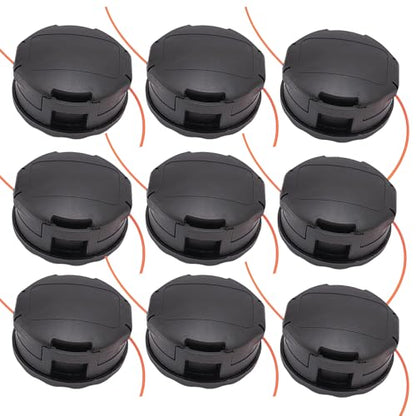 VIABRICO Trimmer Head Compatible for Echo Speed Feed 400 Bump SRM-225 SRM-210 SRM-230 Pas225 Pas210 Pas211 Weed Eater Head Replacement 10 Pack - size: 10 Pack