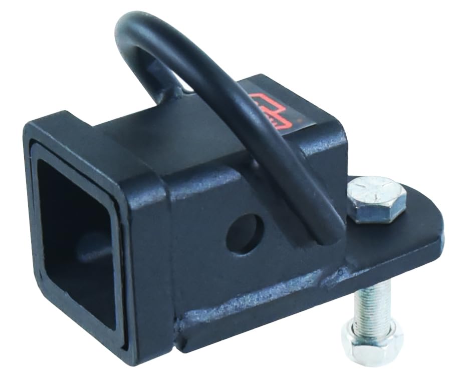 TOPTOW Bolt-on ATV/UTV Trailer Hitch Receiver Adapter for 2 inch Receivers, 5/8 inch Bolt Kit - size: Bolt-on 2" Receiver, 5/8" Bolt Kit