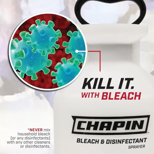 CHAPIN 22274 1-Gallon Bleach Sprayer, Resistant Seals, 2 Pack - size: 1 Gallon Deluxe, 2Pk