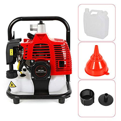 1.7HP 2-Stroke 43CC 35GPM Gasoline Powered Semi-trash Water Transfer Pump - color: 1.7hp 2-stroke