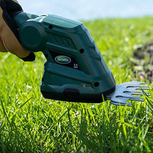 Scotts LSS10172S 7.2-Volt Cordless Grass Shear/Shrub Trimmer, Green - style: 7.2-Volt Shrub Shear