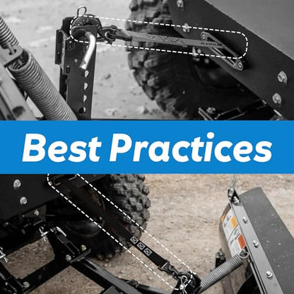 64in Plow Strap Fit with ATV and UTV Winch Heavy Duty