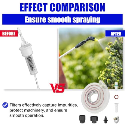 48" Reinforced Nylon Sprayer Hose Kit 6-8105 for Chapin Backpack Sprayers, Installation Instructions Included