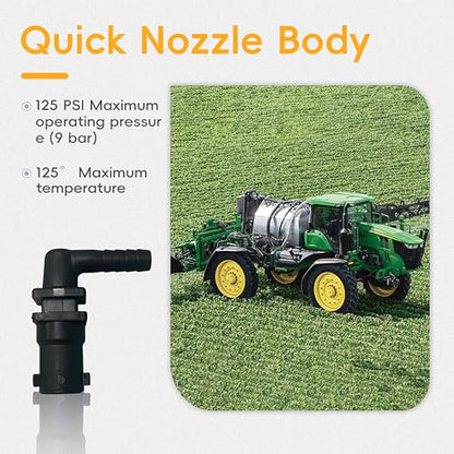 Replacement Spraying Systems 18635-111-406-NYB Fits QJ100 Series Quick TeeJet Single Nozzle Body