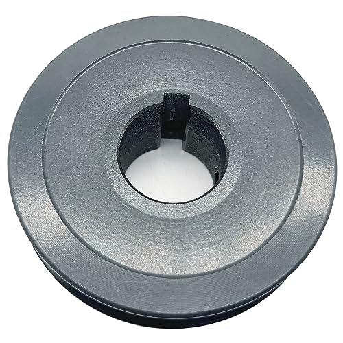 AK30-1 v Belt Pulley, 3.05 inch OD, 1 Inch Bore,Cast Iron Material, AK Single Groove Motor Pulley for "4L" or "A" or "3L" Belts - size: 3.05 inch OD, 1 Inch Bore, style: 1 Groove