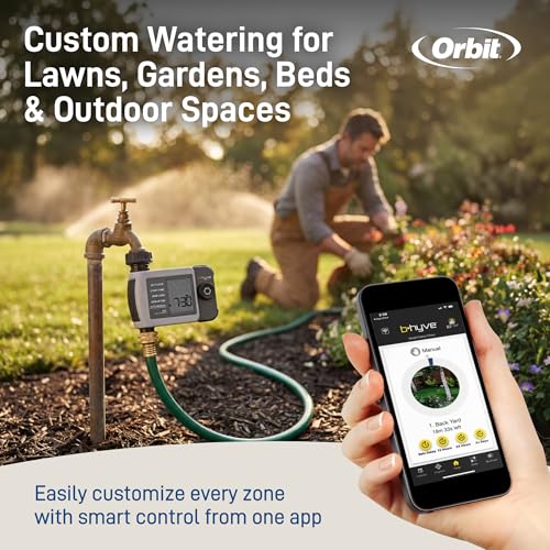 Orbit 24511 B-hyve XD 1-Port Smart Hose Watering Timer - size: 1-Port, style: Bluetooth