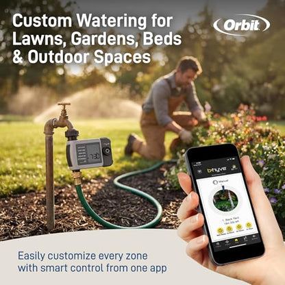 Orbit 24511 B-hyve XD 1-Port Smart Hose Watering Timer - size: 1-Port, style: Bluetooth