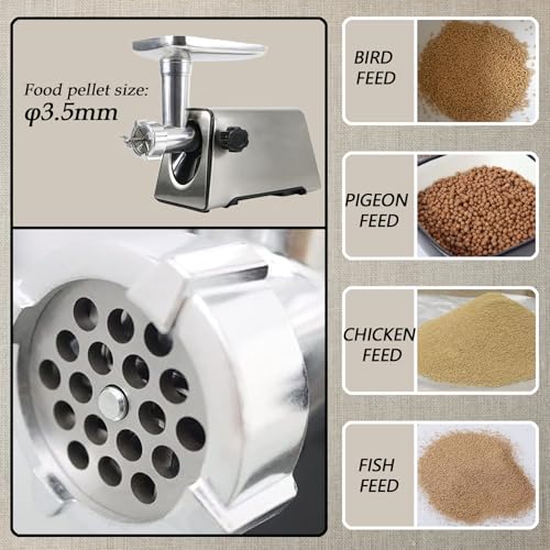 3.5MM Electric Feed Pellet Machine for Birds Fish Cats Food Maker