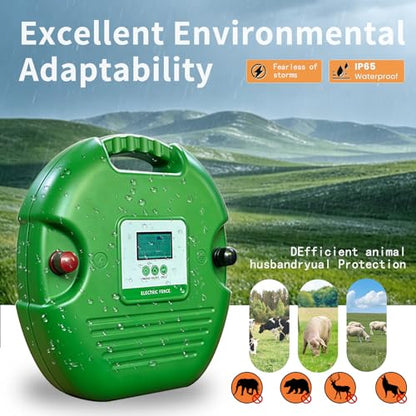 12KV High Joule Livestock Energizer, AC DC Solar Pasture