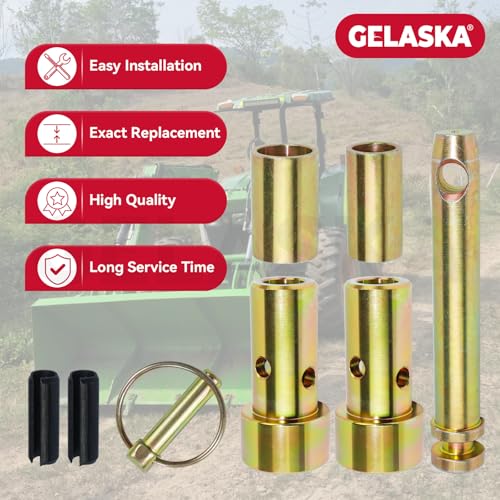 GELASKA 4 Pack TK95029 Cat 1 Quick Hitch Bushings, Adapter Bushings - color: 4 Pack