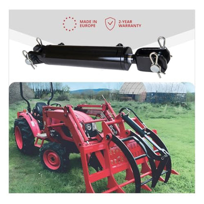 Double Acting Hydraulic Cylinder - AG Clevis Hydraulic Cylinder 2500 PSI tie-Rod Alternative 3" bore 14" Stroke (3x14) - size: 14" stroke