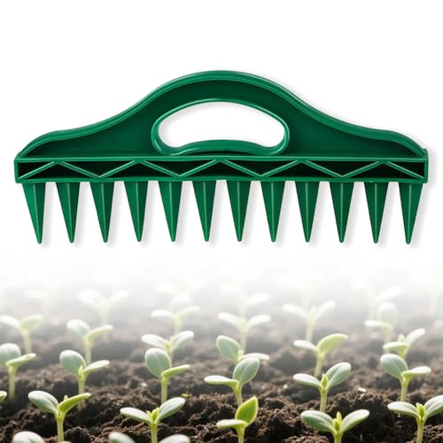 ABS Twelve Inch Seed Planter Tool Row Dibber Gardening Sower Matrix