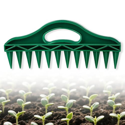 ABS Twelve Inch Seed Planter Tool Row Dibber Gardening Sower Matrix