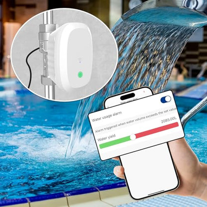 DN20 Smart Water Valve 3/4 Inch Smart Water Shutoff Valve Management System - color: 3/4"