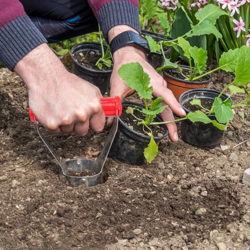 10 Pack Bulb Planter Tool - Bulb Transplanter with Marked Depth, Tulip Bulb Planter Tool - Versatile Tulip Plant Tools for Efficient Planting for Bulbs and Daffodils