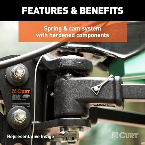 CURT 17500 TruTrack 4P Weight Distribution Hitch with Sway Control, 10K - size: 8k to 10k, style: 4 Point (Active)