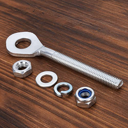 2 pcs 12mm Chain Axle Adjuster for 50cc 70cc 90cc 110cc 125cc 250cc - size: 103mm