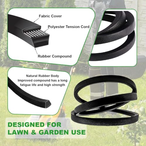 954-04249A Lower Drive Belt for 754-04249 754-04249A 954-04249 Drive Belt - size: 71"L x 0.63"W