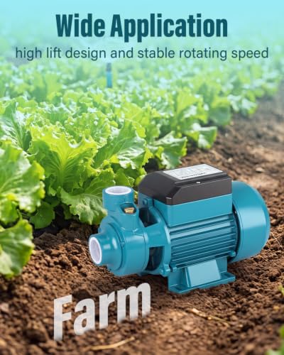 8MILELAKE 1/2HP Centrifugal Clean Water Pump for Pool Pond Farm