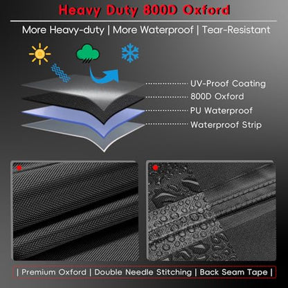 Push Lawn Mower Cover | Heavy Duty 800D Oxford