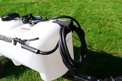 15 Gallon Pull-Behind Trailer Broadcast Sprayer - 1.1GPM, 7' Swath - size: 15 Gallon, style: Tow-Behind
