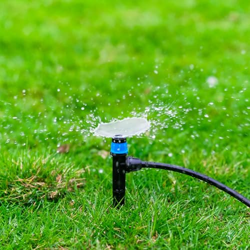 Adjustable Drip Irrigation Emitters for 1/4" Tubing, 25pcs - size: 25pcs Drip Spray Emitters