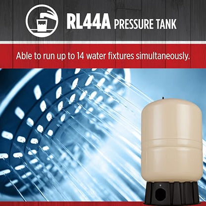 Red Lion RL44A, Vertical Pre-Charged Well Pressure Tank, 44 gallon - style: 44 Gallon Vertical