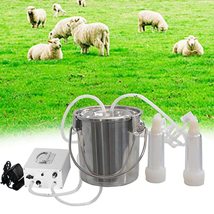 3L Goat Milking Machine,Rechargeable & Adjustable Suction Electric Milker - size: 3L Goat Battery