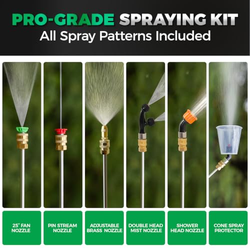Upgraded Sprayer for Garden, Outdoor Weeding, Spraying, Cleaning (Flex 6-2.6AH) - size: FLEX 6-2.6AH
