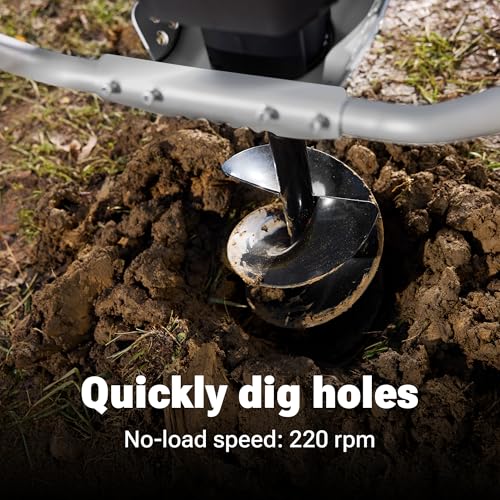 WORX Cordless Earth Auger, 40V 8" Digger, WG865