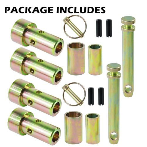 2 Pack TK95029 CAT 1 Quick Hitch Bushings, Quick Hitch Adapter - color: 2 Pack