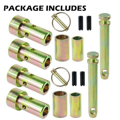 2 Pack TK95029 CAT 1 Quick Hitch Bushings, Quick Hitch Adapter - color: 2 Pack