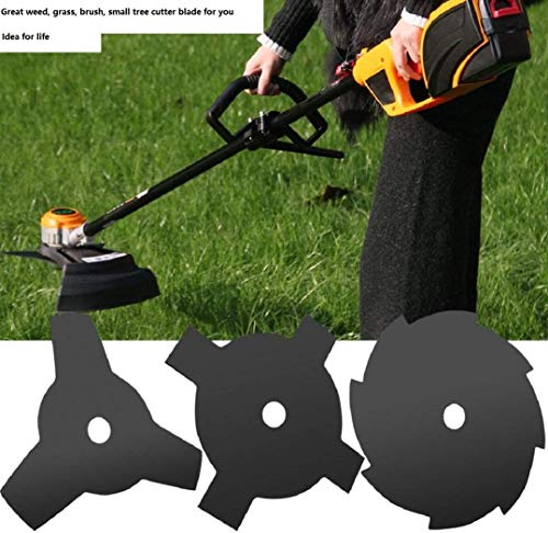 10" 4 Teeth Steel Grass Weed Trimmer Blade