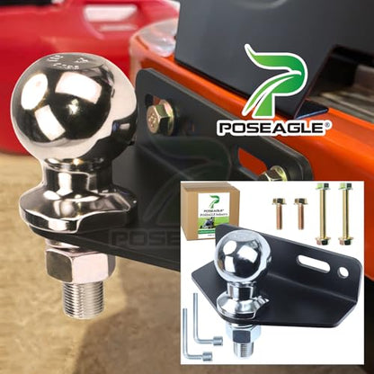 [Upgraded Universal Heavy Duty Zero Turn Mower Trailer Hitch - color: A1 Trailer Hitch with 1-7/8" Diameter