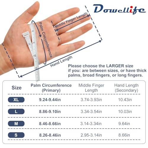 Dowellife Level 5 Cut Resistant Gloves with Silicone Coating, Food Grade Kitchen Knife Safety Gloves, Work Gloves for Chef, Mandoline Oyster Shucking Meat Cutting Wood Carving (Gray Large), Grey - size: Large (Pack of 1), style: Silicone Coated