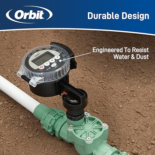 Orbit 57865 Outdoor Battery-Powered Water Sprinkler Controller