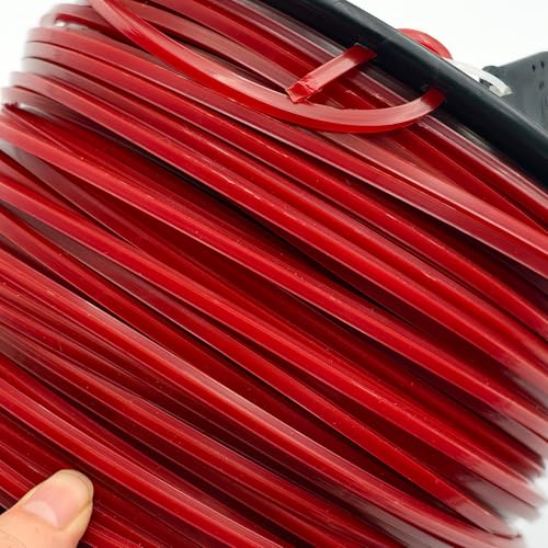 155" Square Commercial Trimmer Line 5LB Red 443FT Spool - size: 0.155"