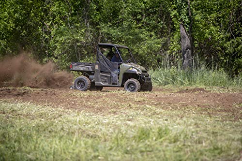 Big Buck 32" Pull Behind Disc Plow Harrow UTV Implement with 2" Receiver Mount, Cultivates 1 to 2 Acres - size: 32 Inches