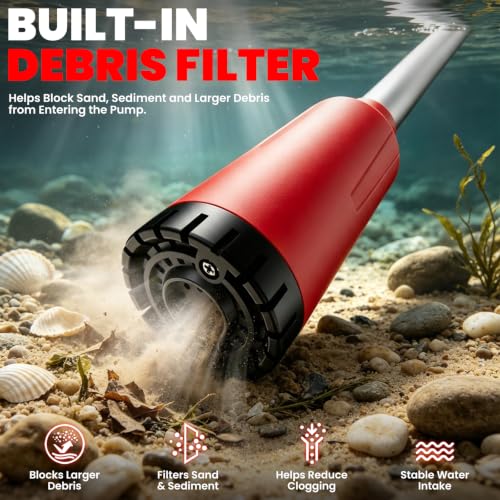Cordless Stick Water Transfer Pump for Milwaukee 18V Batteries (Tool Only)