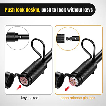 Nilight Trailer Hitch Lock Pin 5/8" Locking Receiver Hitch Pin Keyed - color: Hitch Lock Pin