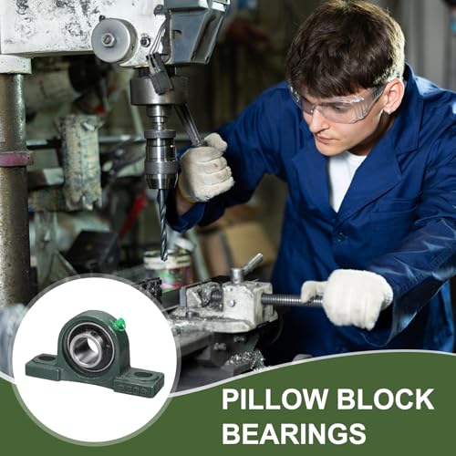 uxcell UCP206 Pillow Block Bearings, 30 mm Bore Self Alignment, (ABEC3) - size: UCP206 (Bore 30mm)