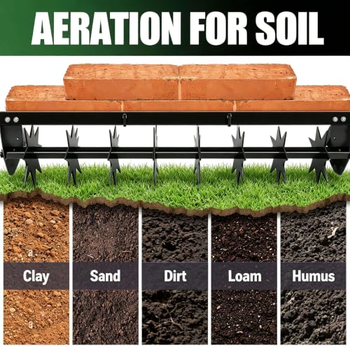 Tow Behind Spike Aerator Soil Penetrator Spikes Tractor