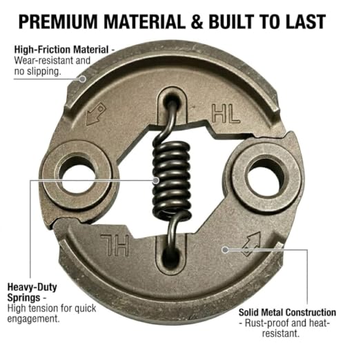 Centrifugal Clutch for 43cc 52cc Earth Auger, Tiller & Predator