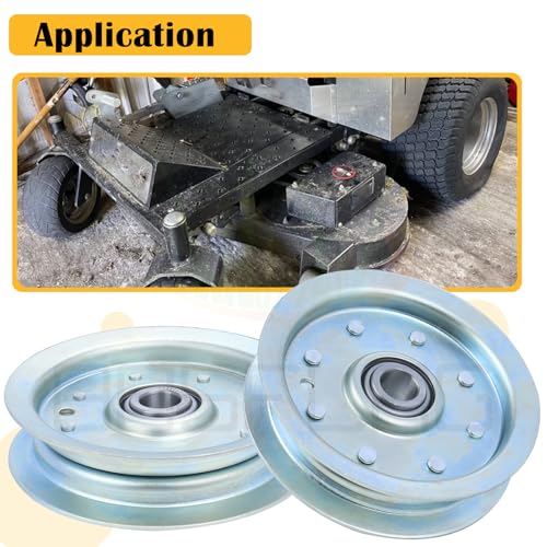 30224 Idler Pulley for Dixie Chopper 42", 50", 60" and 72" Decks - size: 1x30224W