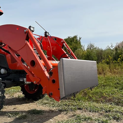 YINTATECH 1/4" Universal Quick Attach Mount Plate for Kubota Bobcat Loader - size: 1/4 Inch