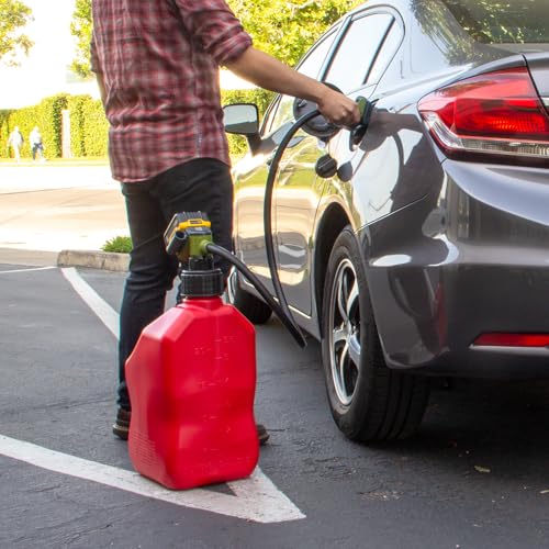 Auto Stop Fuel Transfer Pump with Ergonomic Nozzle - style: Auto Stop Ergonomic Nozzle