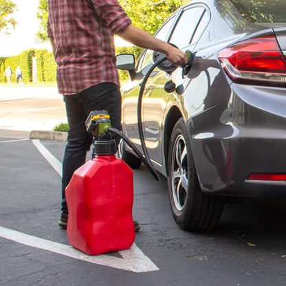Auto Stop Fuel Transfer Pump with Ergonomic Nozzle - style: Auto Stop Ergonomic Nozzle