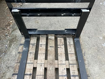 Kivel 2000lb 42in Pallet Forks for Bobcat MT Walk Behind